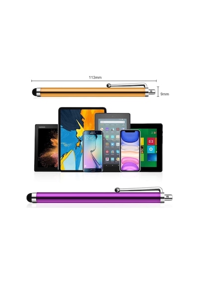 Dokunmatik Kalem - Akıllı Tahta Tablet Telefon Kalemi 3 Adet