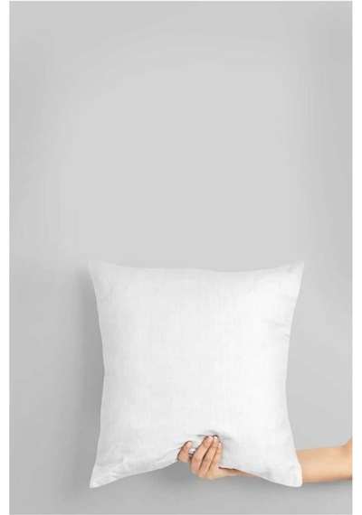 Premium Tekli Kırlent İç Yastık Ultra Dolgun Silikon Elyaf 45 X 45 Cm Beyaz 1 Adet Beyaz-beyaz