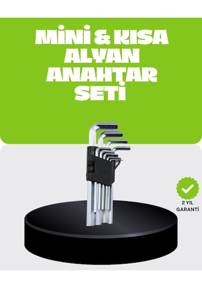 9 Parça Alyan Anahtar Seti Bisiklet Mobilya Ve Oto Ansetı-4-d7088