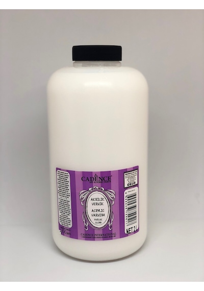 Cadence Su Bazlı Vernik Parlak 2000ml No Color