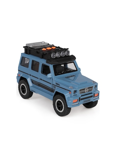 Vardem Kutulu Sürtmeli Işıklı Müzikli Off-road Lüks Araba - Mavi