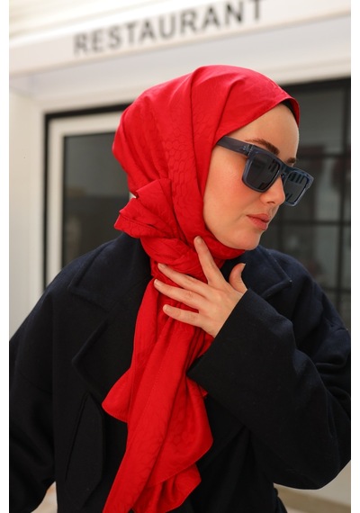 Silk Home Deluxe Şal 40006-19 Kırmızı
