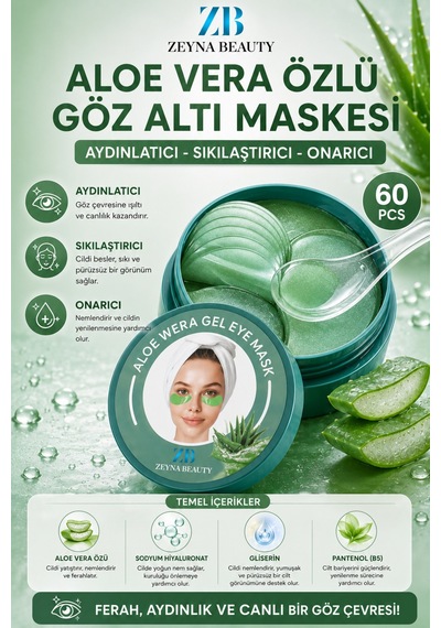 Göz Altı Maskesi Aydınlatıcı Sıkılaştırıcı Ve Onarıcı Aloavera Özlü - 686848187