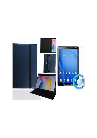 Polypad İ8 Max - 8" Tablet Uyumlu Üniversal Kapaklı Tablet Kılıfı Ve Nano Ekran Koruyucu Kapaklı Kılıf