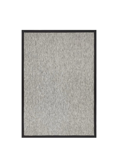 Eko Halı Ventura Vnt 2704 Grey Bordür Black Sisal Görünümlü İç Ve Dış Mekan Uyumlu Hav Vermeyen Mode Gri