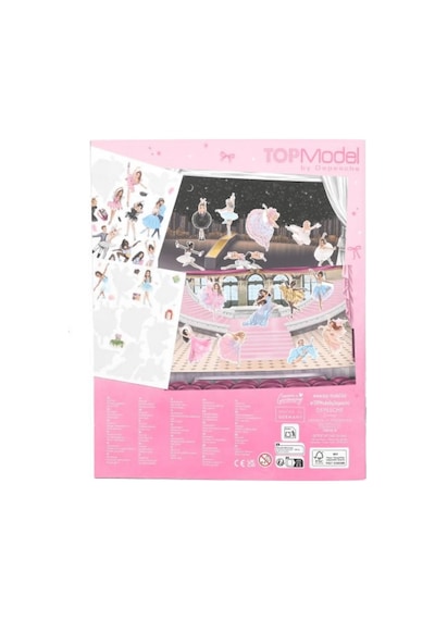 Topmodel Stickerworld Ballet Çok Renkli