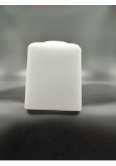 Kare Avize Camı.beyaz H:12.00cm-kenarlar:9.00cm,9.00cm E.14 Mat - Süt Beyaz