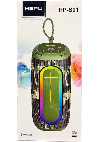 Hepu Hp-s01 20w Taşınabilir Kablosuz Bluetooth Hoparlör