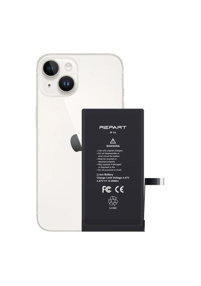 İphone 15 Uyumlu Güçlendirilmiş Yüksek Kapasite Batarya - 3520 Mah