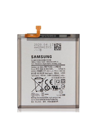 Samsung Galaxy Uyumlu A51 Batarya Pil - SM-A515 Batarya