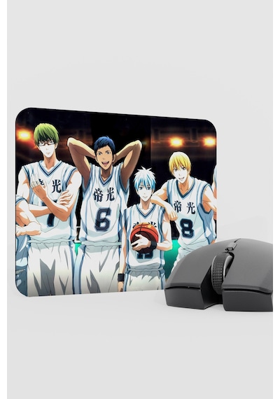 Kuroko No Basket Anime V1 - 22x18 Gaming Kauçuk Kaymaz Taban Mouse Pad Fare Altlığı