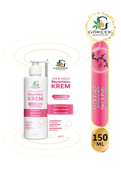 Gökçek Şifa Yüz ve Vücut Beyazlatıcı Krem 150 ML