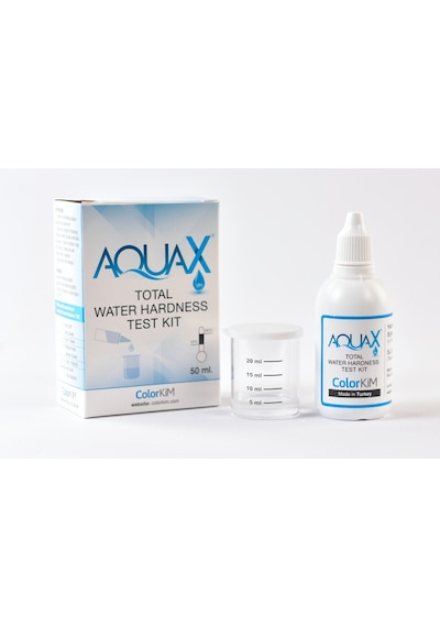 Yerli Üretim, 50 Ml Aquax - Toplam Su Sertlik Test Kiti |