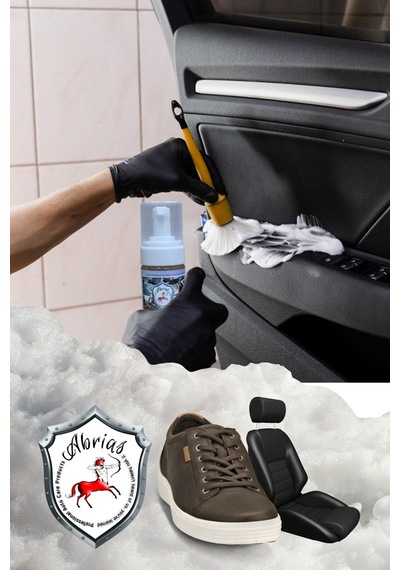 Abrias Deri Koltuk Döşeme Plastik Ve Detay Temizleme Köpüğü 250ml