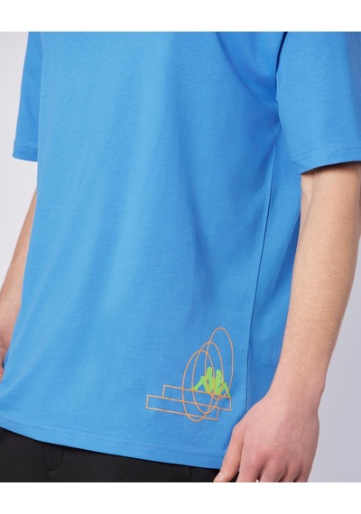 Kappa Fortes Tee Erkek Mavi Comfort Tişört