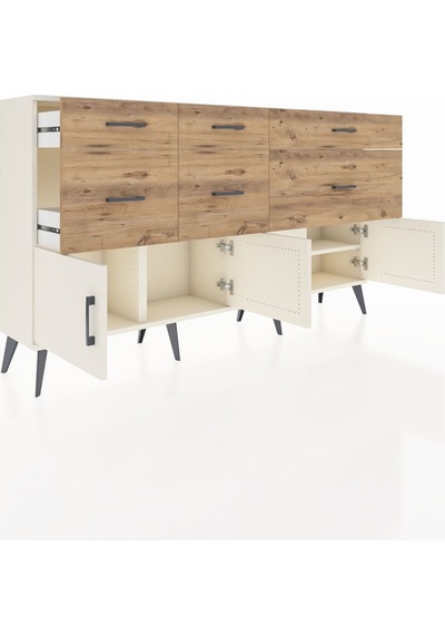 Arges Konsol Tek Raflı 6 Çekmeceli 4 Kapaklı 176x30x99 Aytaşı-aytaşı/çam Aytası/atlas Çam - Aytası Arges Konsol Tek Raflı 6 Çekmeceli 4 Kapaklı 176x30x99 Aytaşı-aytaşı/çam Aytası/atlas Çam - Aytası