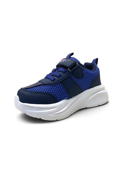 Pepino 2440 Erkek Çocuk Car Garage Sneaker Saks Mavi