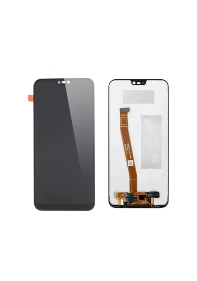 Hwi Uyumlu P20 Lite Lcd Ekran Siyah Çitasız