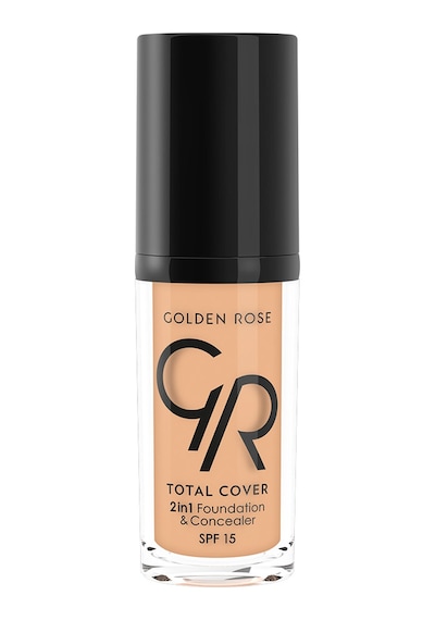 Golden Rose Total Cover 2 In1 Fondöten ve Kapatıcı 07 Natural 30 ML