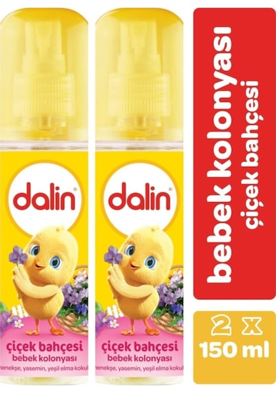 Dalin Bebek Kolonyası Çiçek Bahçesi Sprey 150 ML X2 Adet