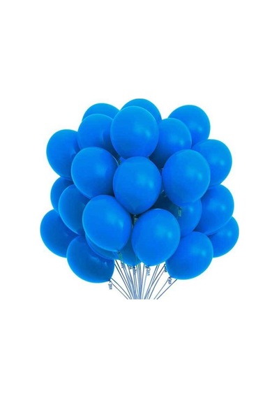 12 Inç Standart Boy Pastel Balon 50 Adet Lacivert A
