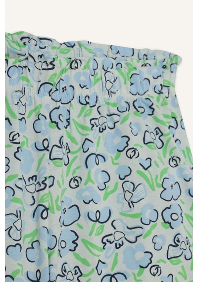 Defacto Kız Çocuk Pijama Takımı Baskılı Kısa Kollu Üst Beli Lastikli Şort E0663a825hser85 Ekru Defacto Kız Çocuk Pijama Takımı Baskılı Kısa Kollu Üst Beli Lastikli Şort E0663a825hser85 Ekru