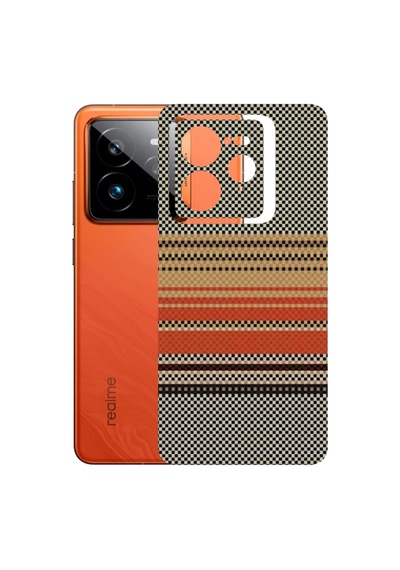 Kapps Realme Gt7 Pro İle Uyumlu Rainbow Serisi Premium Arka Kapak Kaplama Kenarlar Yoktur 87976493