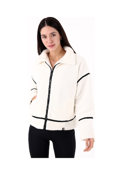 Scorp Shine Casual Kadın Peluş Mont Ekru Standart Çok Renkli