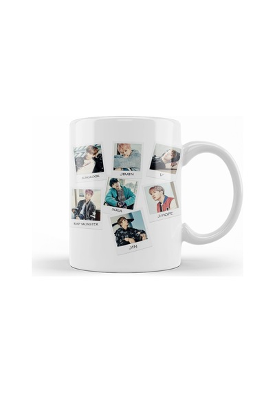 Bts Grubu Kupa Bardak Porselen No23694 Karışık