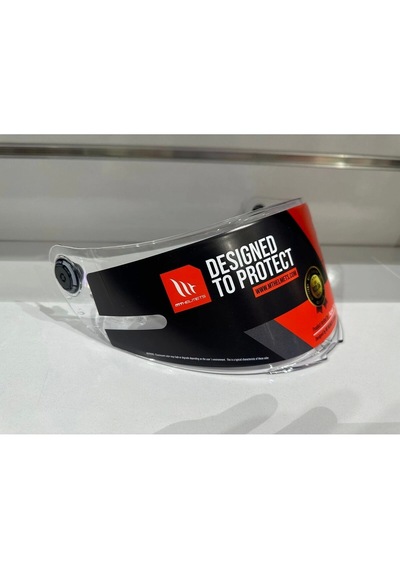 Kask Camı Mt V-14b Şeffaf Revenge 2 S 22,06 Uyumlu Yeni Nesil Clear Şeffaf