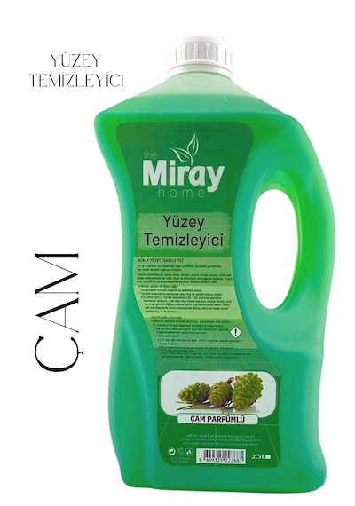 Miray Home Yüzey Temizleyici Çam Kokulu 2500 ML
