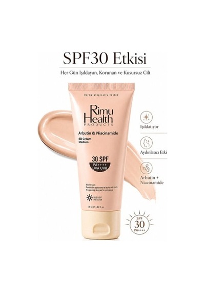 Rimu Health Products Spf 30 Bb Krem Dark 30 Ml RIMU.003 Diğer