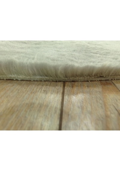 Balat Halı Dekoratif Açık Gri Peluş Yumuşak Yuvarlak-oval Halı Karışık, Çok Renkli