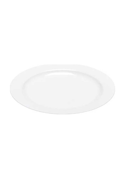 Plastik Beyaz Tabak 23 Cm - 10 Adet