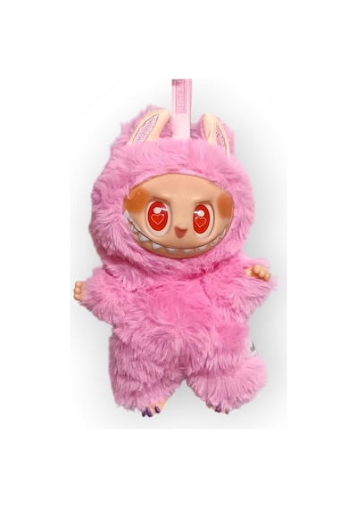 Labubu Oyuncak Anahtarlık Peluş Bebek Çok Renkli