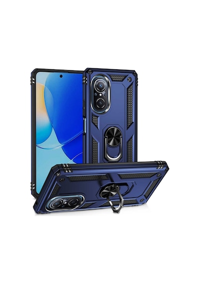 Huawei Nova 9 Se Kılıf Zore Vega Yüzüklü Standlı Zırh Kılıf