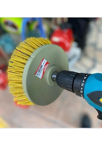 Matkap Ve Motorlu Tırpan Halı Yıkama Aparatı Halı Yıkama Fırças