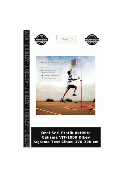 Özel Seri Pratik Aktivite Çalışma Vjt-1000 Dikey Sıçrama Test Cihazı 170-320 Cm Diğer