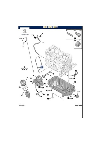 Yağ Seviye Müşiri Peugeot 1131.g4