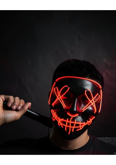 Led Işıklı Neon Maskesi Uuczzzledmaskeeeeee3 "