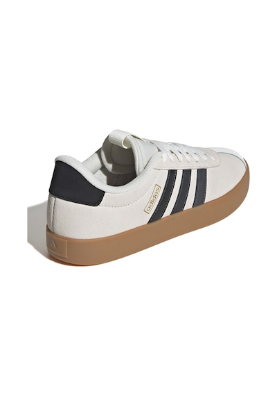 Adidas Vl Court 3.0 Bej Kadın Sneaker Bej-grı-sıyah Çok Renkli