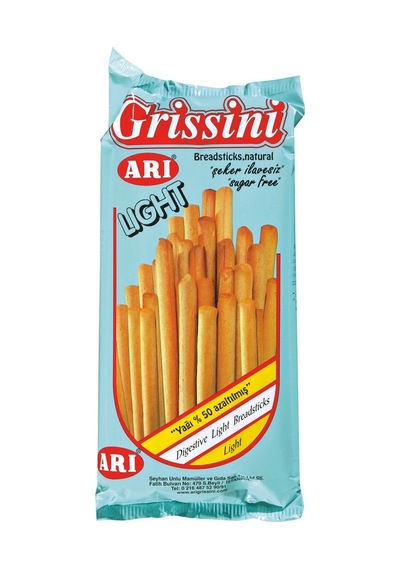 Arı Grissini Light 100g - Diyet Atıştırmalık Kraker 4'li Avantaj Paketi - 4 Adet Tarı