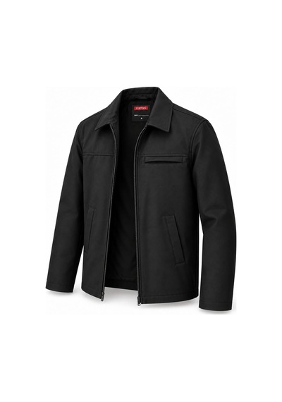 Classics Men Furtex Erkek Standart Kalıp Cepli Mevsimlik Ceket 7771 Siyah