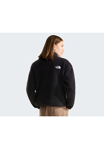The North Face W Tnf Fleeskı 1/4 Zıp Po Kadın Outdoor Çeyrek Fermuarlı Polar Üst Nf0a88z3kx71 Siyah