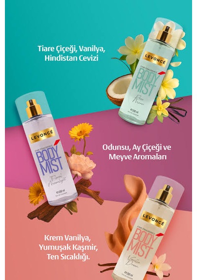 Vücut Spreyi Floral Moonlight Body Mist 200 Ml