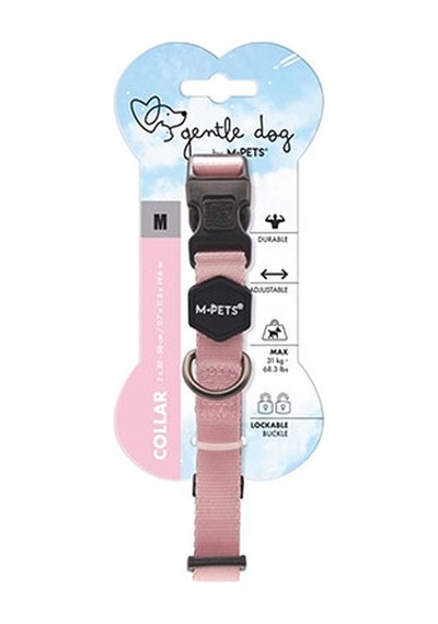 M-pets Gentle Köpek Boyun Tasması Pembe Medium 30-50 Cm 244-58018.03 Renkli