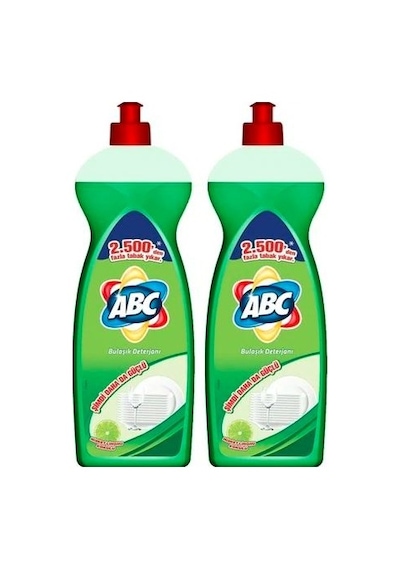 ABCMisket Limonu Kokulu Sıvı Bulaşık Deterjanı 2 x 685 G