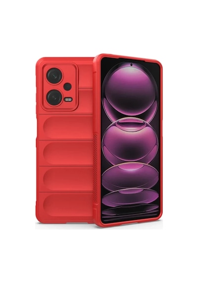 Xiaomi Redmi Note 12 4g Uyumlu Kılıf Optimum Silikon - Kırmızı