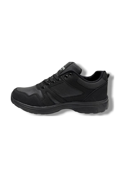 Xstep 020-26 Cilt Deri Anatomik Erkek Sneaker Siyah