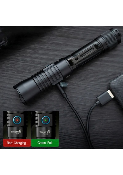 Trustfire T30r Lep Fener Siyah